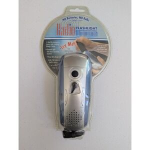 Radio Flashlight Emergency No Battery Flashlight Hand Crank Light New ET500C